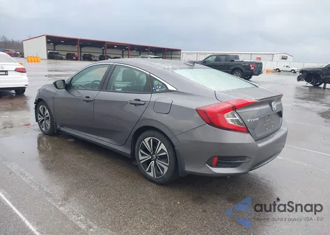 2017 Honda Civic Ex-T from USA, damaged, VIN 19XFC1F3XHE017156